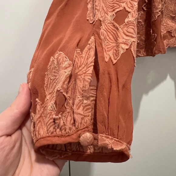 Aritzia peplum blouse - Picture 6 of 8